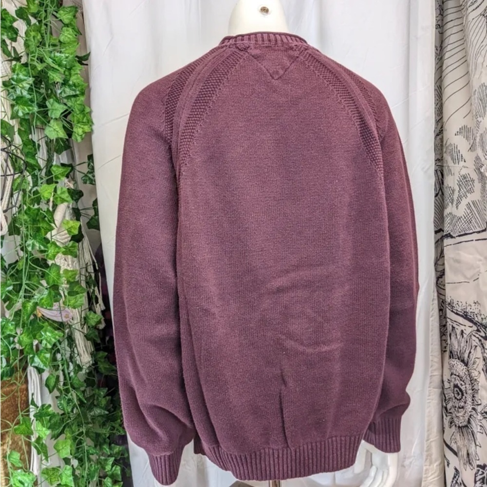 TOMMY HILFIGER 100% cotton sweater, crew neck - Picture 4 of 6